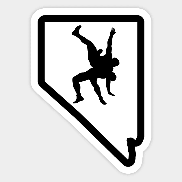 Nevada Wrestling Sticker by Ruiz Combat Grappling